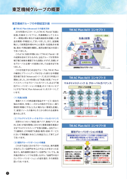 東芝機械グループの概要