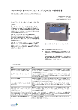 ネットワーク オートメーション エンジン
