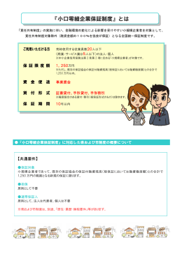 『小口零細企業保証制度』とは