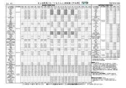 七ヶ浜町民バス「ぐるりんこ」時刻表PDF版