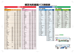 循環バス時刻表