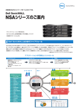 Dell SonicWALL NSAシリーズ