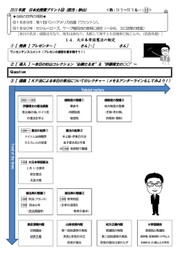 14．大日本帝国憲法の制定