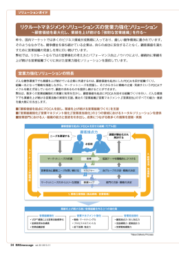 強靭な営業組織 - リクルートマネジメントソリューションズ