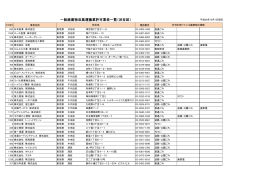 渋谷区一般廃棄物収集運搬業許可業者名簿（PDF 161KB）
