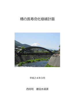 橋の長寿命化修繕計画