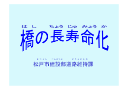 松戸市建設部道路維持課