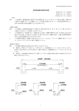 高知県道路位置指定基準