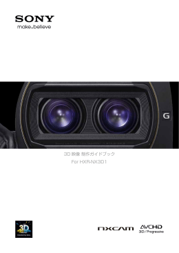 3D 映像 制作ガイドブック For HXR