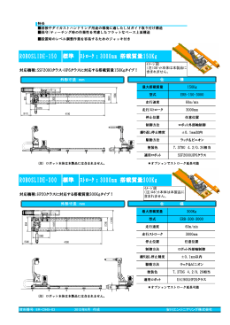 ROBOSLIDE ROBOSLIDE-300 標準 ｽﾄﾛｰｸ：3000mm 搭載質量