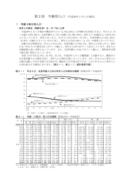 第2部 年齢別人口
