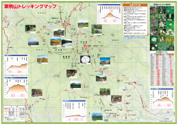 栗駒山トレッキングマップ