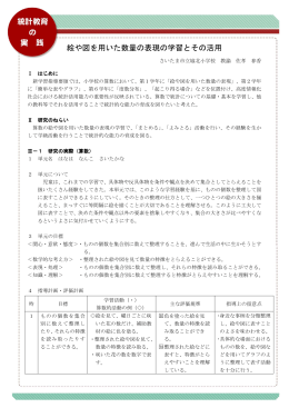 「絵や図を用いた数量の表現の学習とその活用」（PDF：545KB）