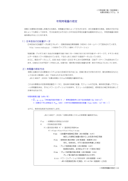 年間発電量の推定