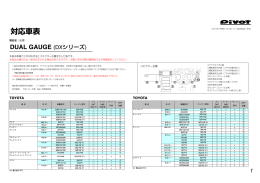 対応車表（785KB）