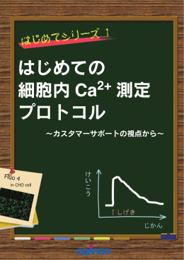 はじめての 細胞内 Ca 測定 プロトコル