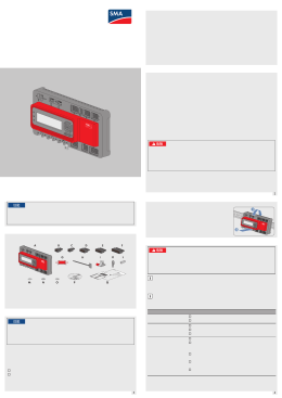 SMA CLUSTER CONTROLLER
