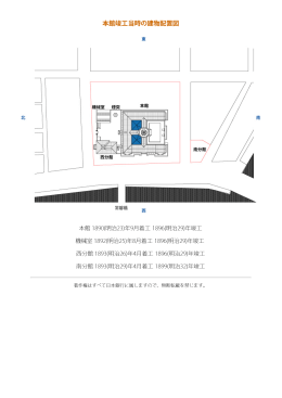 竣工当時の建物配置図（81KB pdf