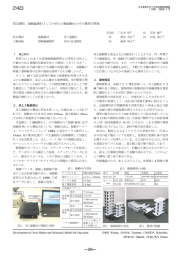 福和伸夫Webサイト - 名古屋大学 地震工学・防災グループ