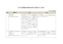09 指定管理者公募に係る質問に対する回答（PDF形式：391KB）