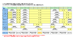 ゴールデンウィーク中の各店営業のお知らせ（PDF）