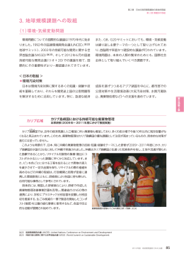 地球規模課題への取組（PDF）