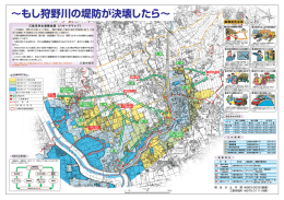 &sim;もし狩野川の堤防が決壊したら&sim;