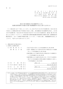 [ソニー(株)]（PDF）