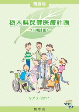 栃木県保健医療計画（6期計画）概要版（PDF：3033KB）