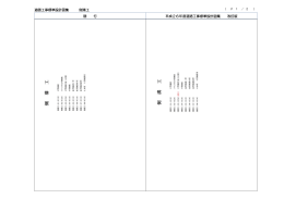 道路工事標準設計図集 側溝工 現 行 平成26年度道路工事標準設計図