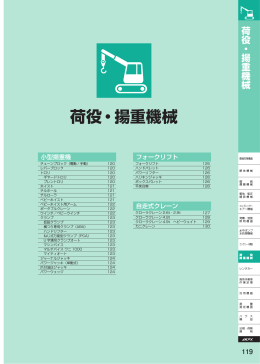 荷役・揚重機械