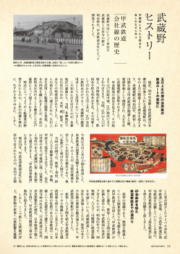 甲 武 鉄 道 会 社 線 の 歴 史