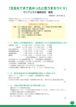 「生まれてきて良かったと思うまちづくり」