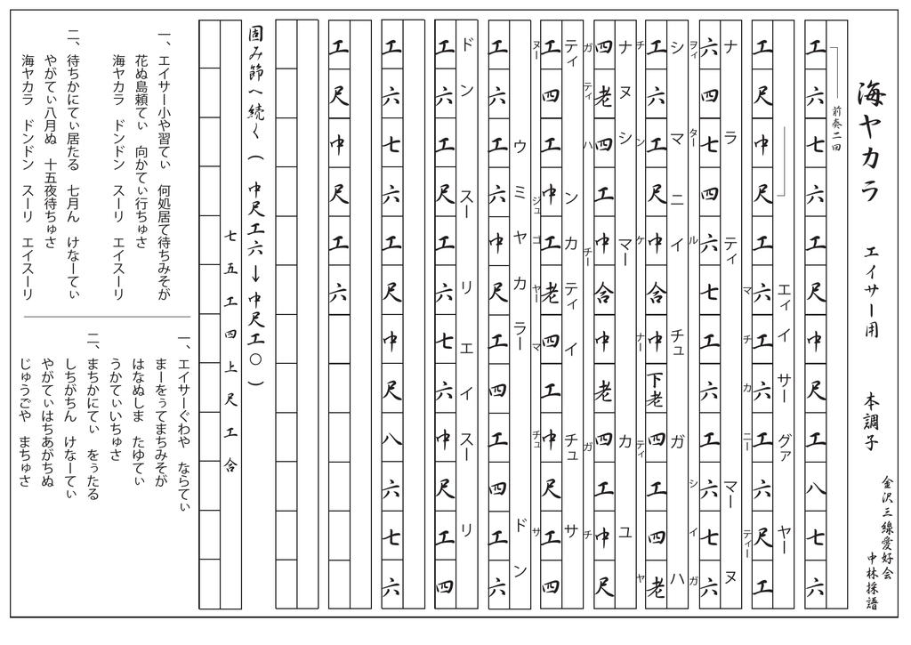 海ヤカラ エイサー用