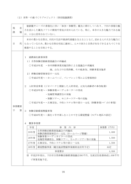 24 （2）世界一の海づくりプロジェクト（事前協議調書） 現 状 課