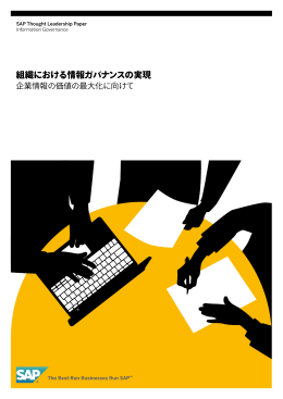 組織における情報ガバナンスの実現