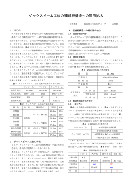 ダックスビーム工法の連続桁構造への適用拡大