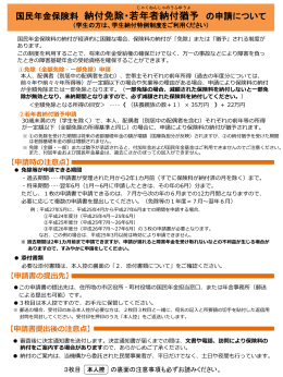 国民年金保険料免除・納付猶予申請書（PDF 1206KB）