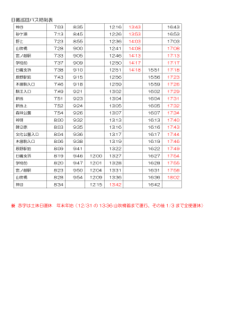 日義巡回バス時刻表（PDF）