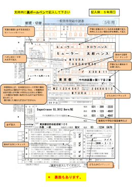 ＊ 裏面もあります。