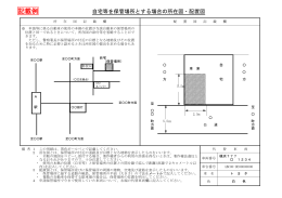 保管場所の所在図・配置図及び記載例(PDF：391KB)