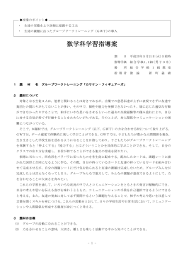 グループワークトレーニング「カケサン・フィギュアーズ」