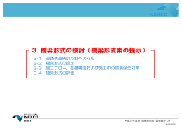 3.橋梁形式の検討（橋梁形式案の提示）