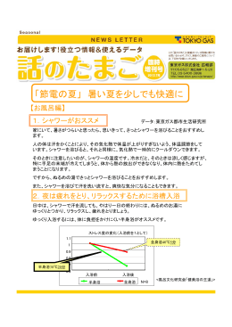 2012年 7月 【臨時増刊】「節電の夏」暑い夏を少しでも快適に