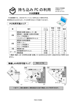 持ち込みPCの利用 (No.6)