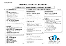 「共創と前進」～共に創ろう！ 明日の名古屋～