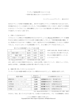 アマチュア演奏家 FP のひとりごと② &sim;音楽の道に進むにはいくらかかる