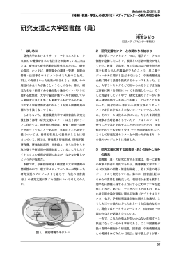 研究支援と大学図書館（員） - 慶應義塾大学メディアセンター