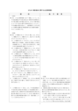 はちみつ類の表示に関する公正競争規約