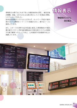 情報表示